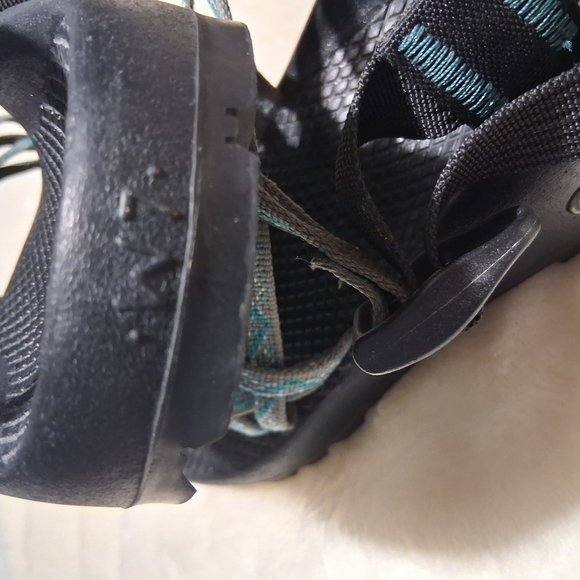 Chaco Black and Blue Outdoor Sandals - Picture 6 of 7